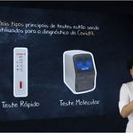Vídeo sobre testes de covid está acessível para comunidade surda