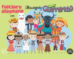 Personagens coloridas apresentam patrimônio alagoano para crianças