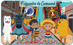 Mascotes criados pelos pesquisadores do Relu