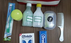 Cada paciente vindo de Manaus recebeu um kit de higiene pessoal