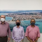 Reitor Josealdo Tonholo discute parcerias com Prefeitura de Maceió