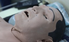 Boneco que compõe o simulador recebido