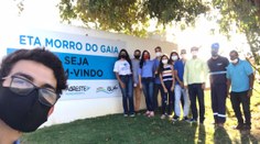 Estação de Tratamento de Água (ETA) Morro do Gaia no município de São Brás, Alagoas, parte da visita técnica ao Sistema de Abastecimento de Água do Agreste de Alagoas