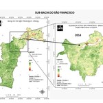 São Francisco perdeu mais de 30 mil hectares de superfície com água