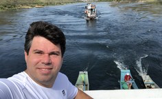 Alexandre Guimarães Vasconcellos, secretário executivo do INPI, participou pela primeira vez da Expedição