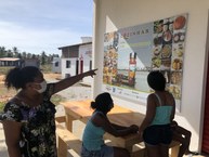 Visita à Associação Aroeira, em Piaçabuçu