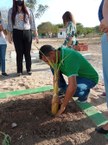 Plantação de mudas nativas no Bosque da Ciência