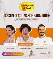 Museu Théo Brandão promove evento virtual sobre o artista Jasson