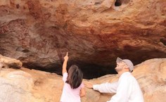 Visita aos sitíos arqueológicos com pinturas rupestres