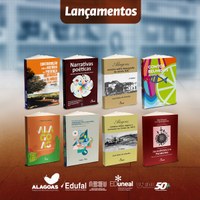 Eduneal e Edufal lançam livros de grandes nomes da literatura alagoana