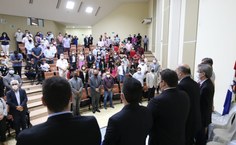 Cerimônia de homenagem a Josealdo Tonholo (Foto Igor Pereira)