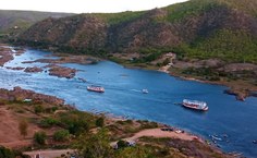 Chegada das barcas Magnífica e Maravilhosa a Piranhas-AL. Foto: Rose Ferreira