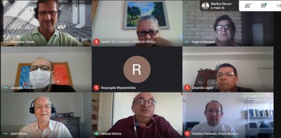 Encontro on-line debate vivências acadêmicas durante período remoto