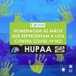 HU faz homenagem aos profissionais no combate à covid-19