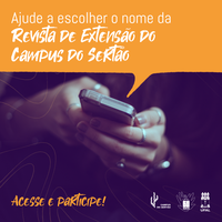 Campus do Sertão lança campanha para dar nome à Revista de Extensão
