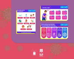 Estudantes contribuem com materiais educativos sobre Covid-19