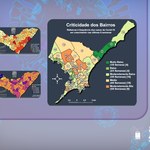 Mapas mostram criticidade baixa da covid-19 em quatro bairros de Maceió