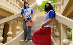 A arquiteta do MTB, Cynthia Fortes, e a coordenadora do projeto, professora Adriana Duarte