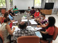 Reunião de hoje à tarde com a deputada Tereza Nelma com o reitor Josealdo Tonholo e integrantes de sua equipe de gestão