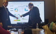 Reitor apresenta dados sobre o Hospital Universitário