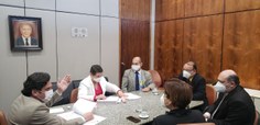 Reunião no Ministério da Saúde