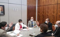 Reunião no Ministério da Saúde