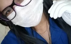 Leydiane Saturnino, que trabalha na área de serviços gerais na Ufal