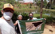 Rafael Navas (de máscara preta) em atividades no Sertão alagoano