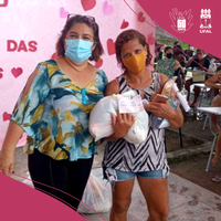Unidade Docente da Ufal celebra Dia das Mães com entrega de cestas básicas