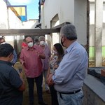 Reitor acompanha visita do deputado Paulão à Ufal em Viçosa