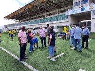 Visita da equipe da vice-Prefeitura de Maceió e da Semtel