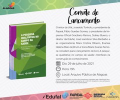 Edufal e Governo de Alagoas lançam livros acadêmicos nesta quinta, 29