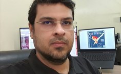 Pesquisador Esdras Andrade, do grupo de Trabalho sobre a Covid-19 do Instituto de Geografia, Desenvolvimento e Meio Ambiente