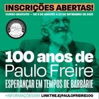 Ufal integra rede de apoio a curso on-line sobre vida e obra de Paulo Freire