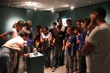 2017. Jardim em Suspenso, de Karla Melanias. Visitada turma da Escola Municipal Pio X
