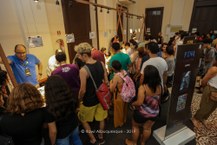 2019. Pinacoteca na Bienal do Livro Movimentação do público visitante do Pina Ilustra. [Foto Itawi Albuquerque]
