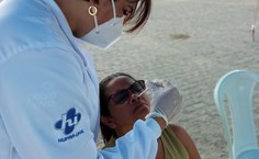 Professora Eliane Cavalcanti, responsável pelo barco da saúde da Expedição