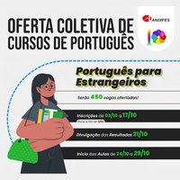 Português para estrangeiros abre novas vagas e inscrições vão até dia 17