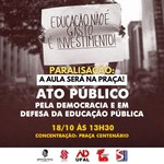 Pró-reitores convocam comunidade acadêmica para ato em defesa das Ifes