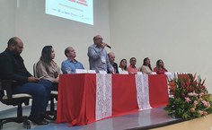 Amauri Barros, na abertura do Sinpete