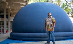 Professor Kinsey Pinto, coordenador da Usina Ciência