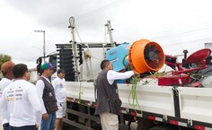 Microtratores e implementos foram doados a associações com certificação orgânica