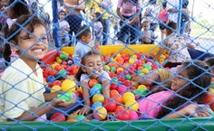 Crianças atendidas pela Unidade de Educação Infantil da Ufal