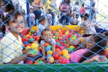 Crianças atendidas pela Unidade de Educação Infantil da Ufal