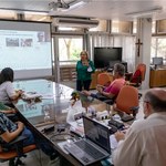 Ecologistas do Peld Costa dos Corais apresentam projeto para o reitor da Ufal