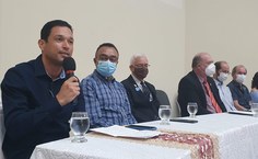 Professor Eduardo Lucena, representou os tutores dos grupo PET da Ufal