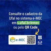 Site da Ufal disponibiliza link direto ao Sistema e-MEC sobre os cursos ofertados