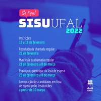 Período para fazer inscrição no Sisu 2022 será de 15 a 18 de fevereiro