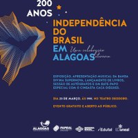 Evento literário marca os 200 Anos da Independência do Brasil em Alagoas