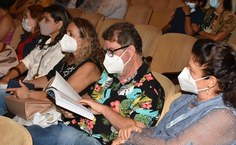 Público prestigia evento no Teatro Deodoro / Foto Neno Canuto